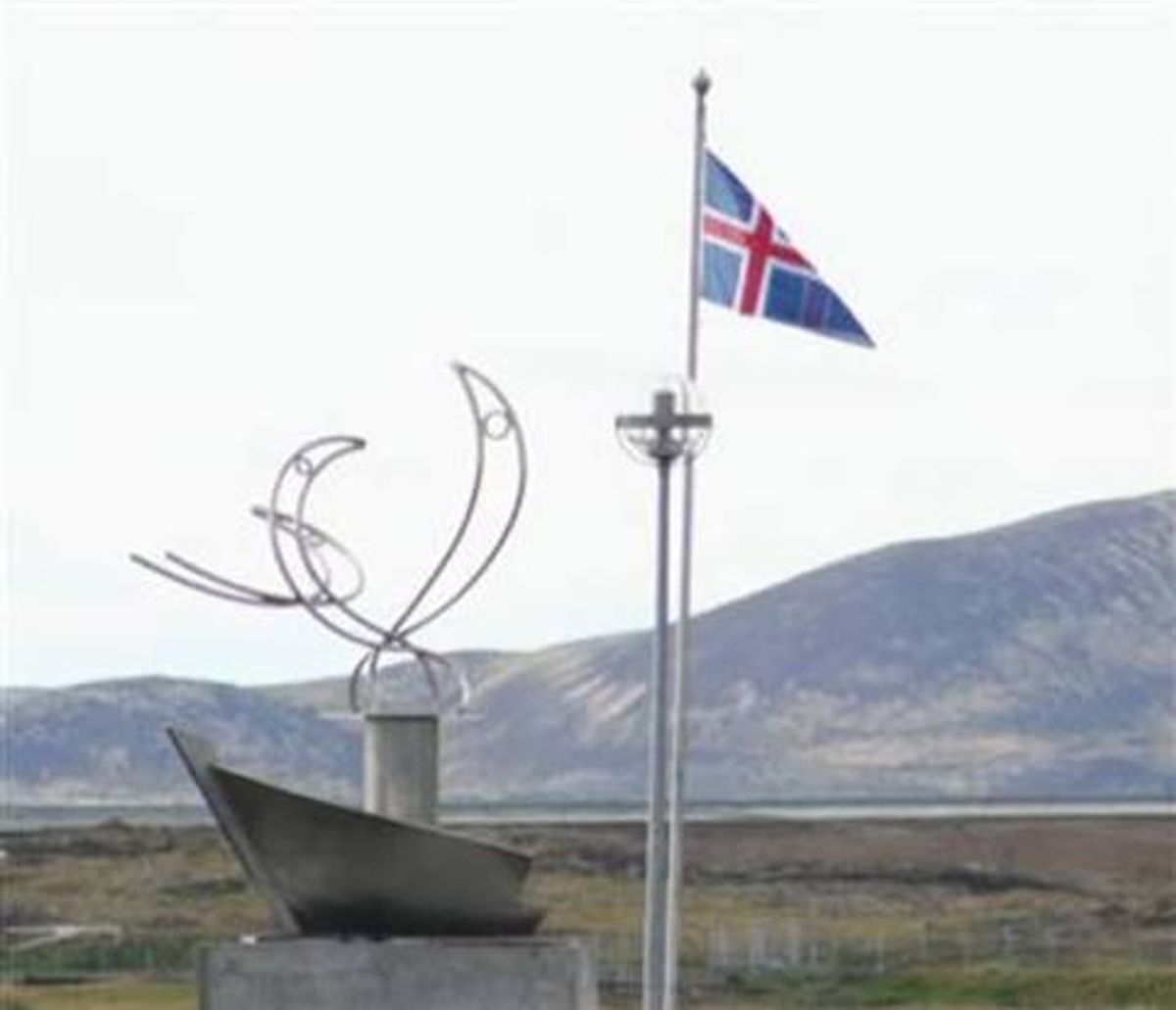 Íslands Hrafnistumenn Memorial in reykjanes