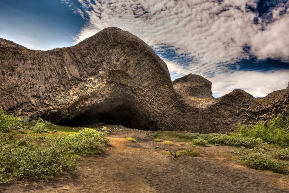 Hljóðaklettar (Echo Rocks) in north-iceland — photo 4