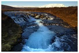 Brúarfoss Waterfall