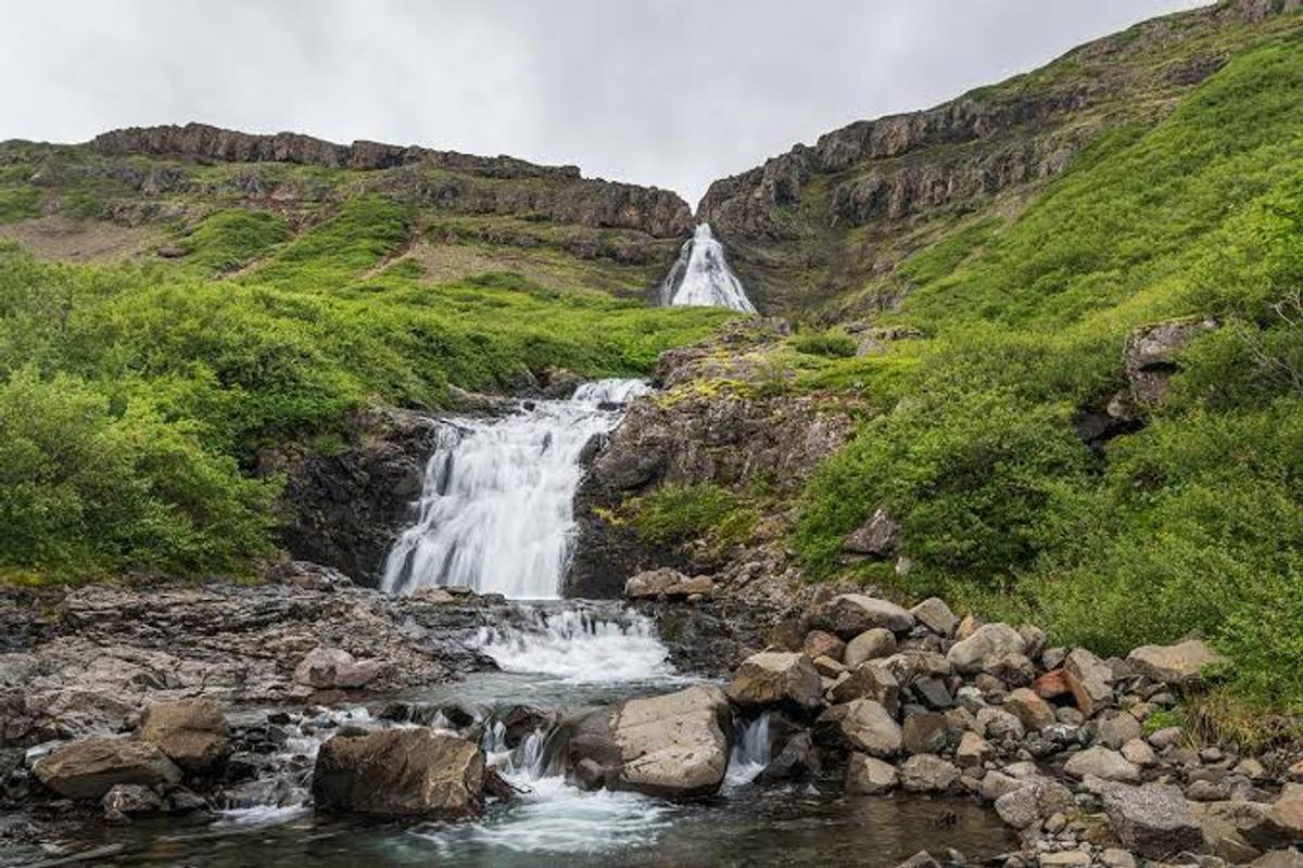 Skiptárfoss in westfjords