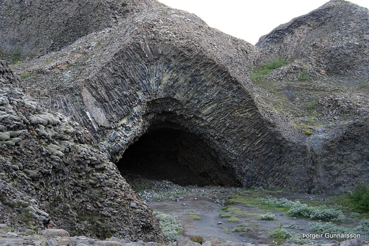 Hljóðaklettar (Echo Rocks) in north-iceland