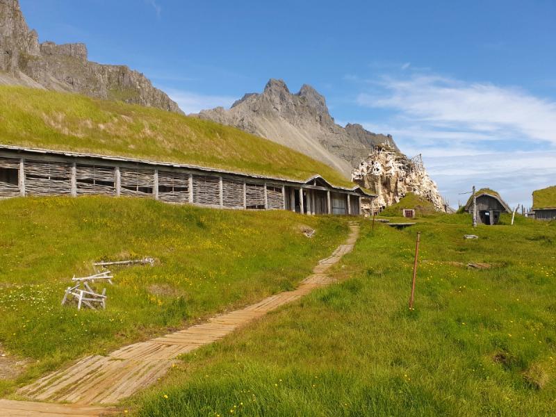 Viking Village Movie Set, Stokksnes Peninsula, Iceland