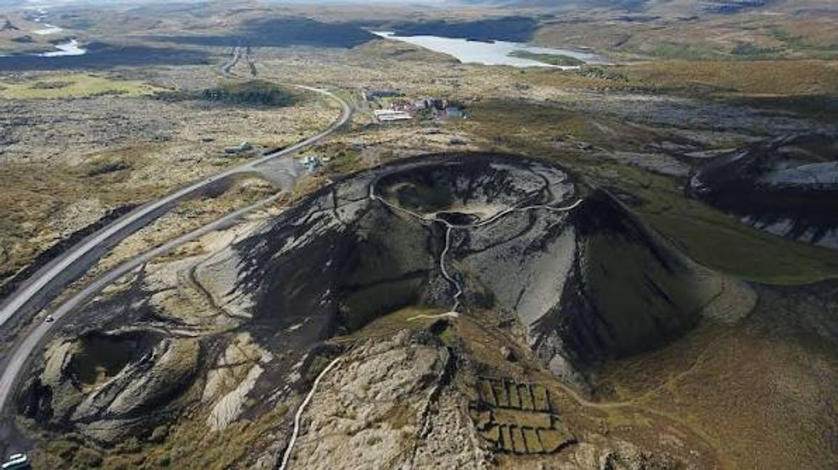 格拉布鲁克火山坑 in west-iceland — photo 1