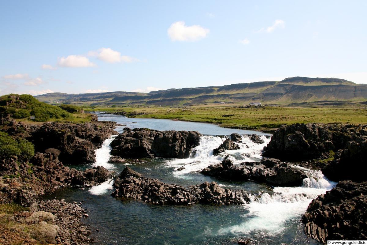 Paradísarlaut og Glanni in west-iceland