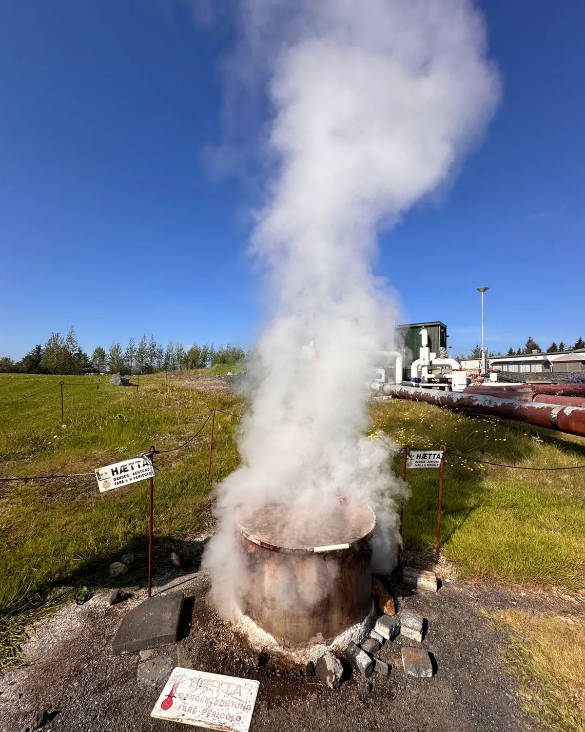Hveragarðurinn — Hveragerði Geothermal Park in south-iceland — photo 2