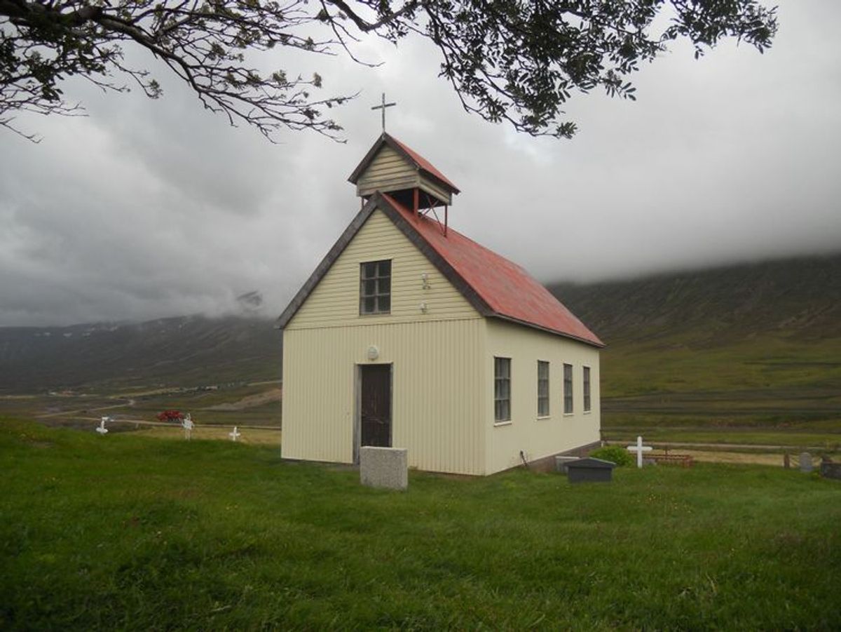 Kvíabekkjarkirkja in north-iceland — photo 1