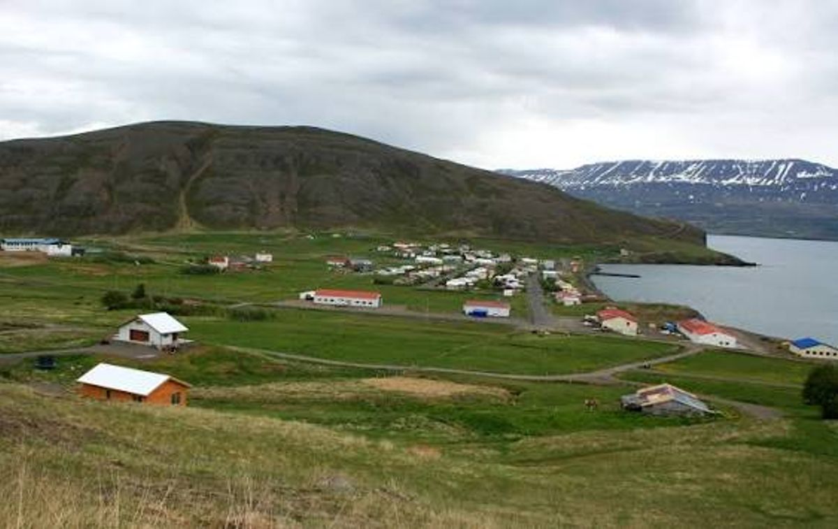 Þengilhöfði in north-iceland