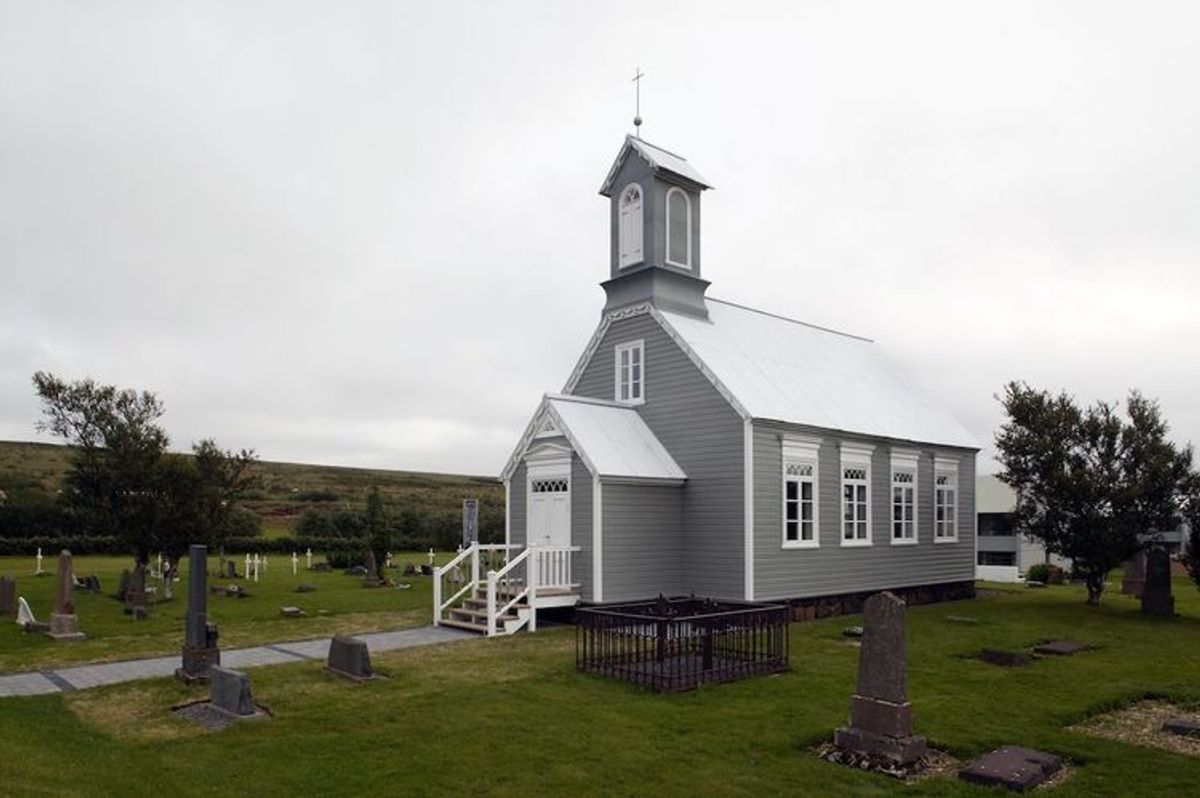 Reykholtskirkja - eldri in west-iceland — photo 1