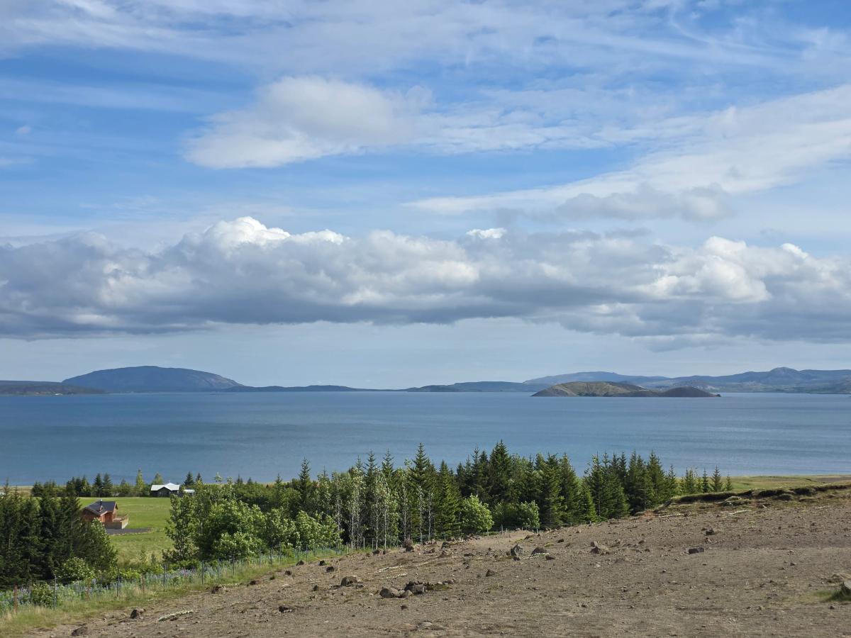 Þingvallavatn in south-iceland