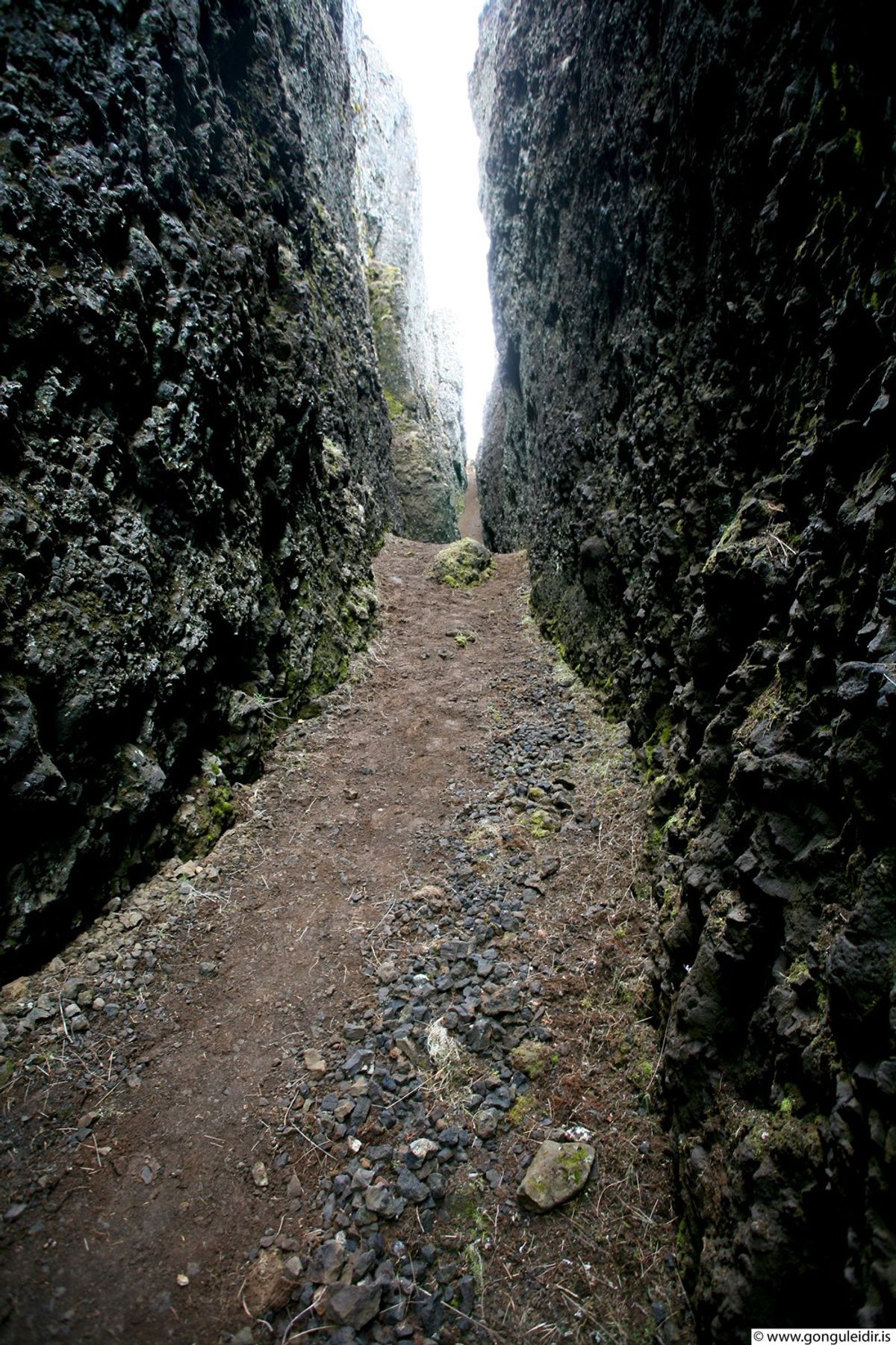 Lambafellsgjá in reykjanes
