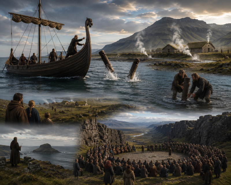 The Settlement of Iceland – Land of Fire and Freedom