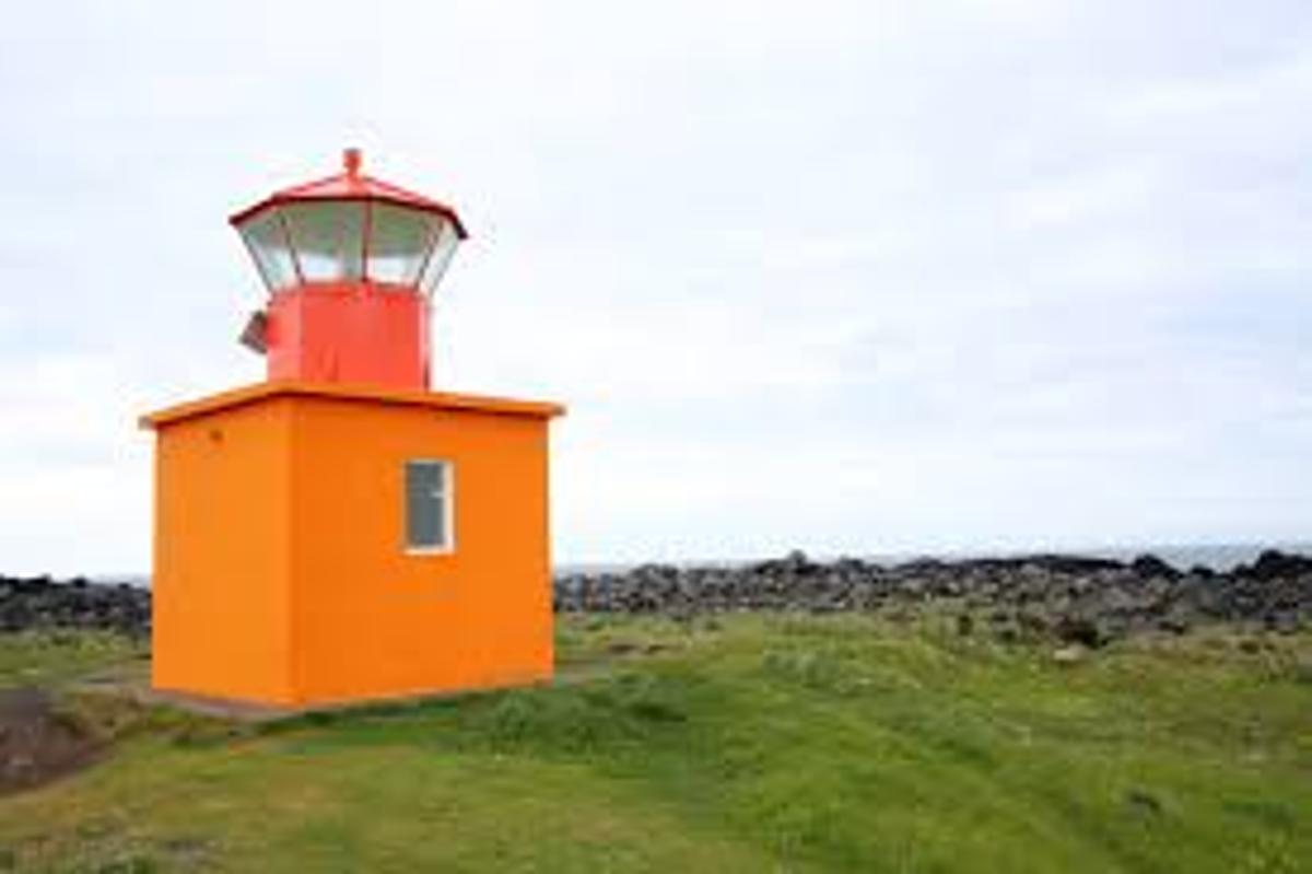 Öndverðarnes Lighthouse in snaefellsnes