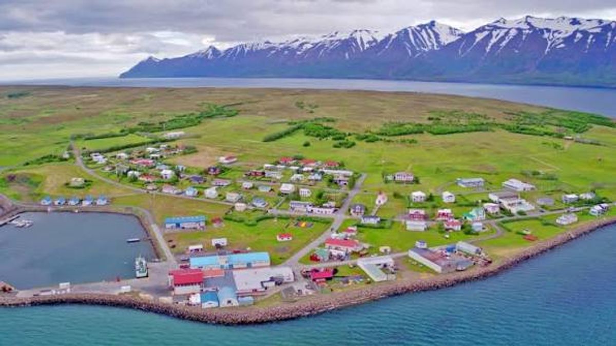 Hrísey in north-iceland — photo 1