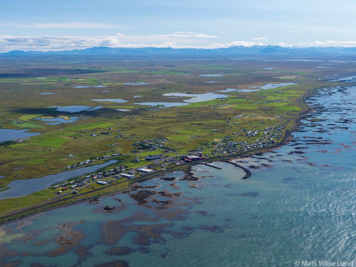 Fjara við Stokkseyri
