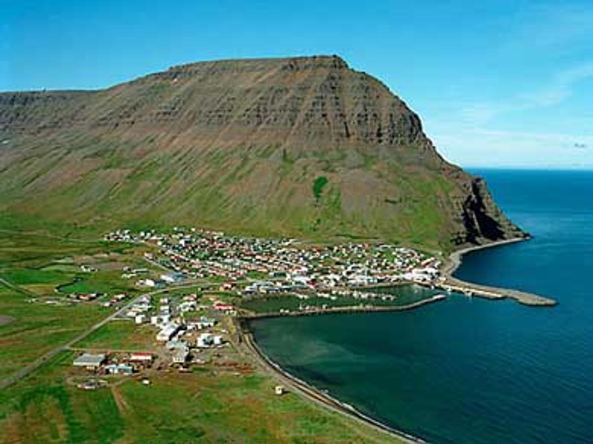 Bolungarvík in westfjords
