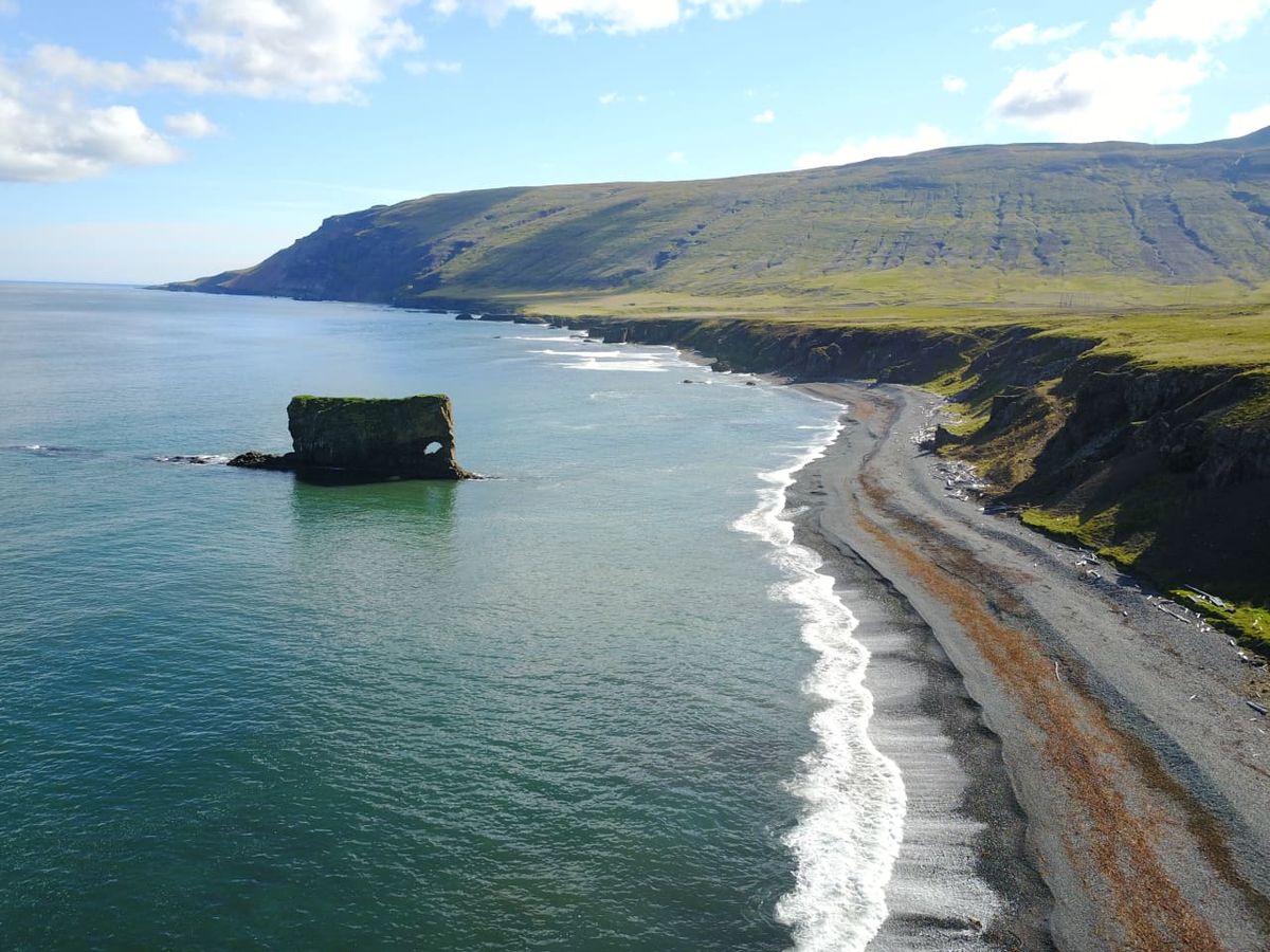 Skjólfjörur in east-iceland