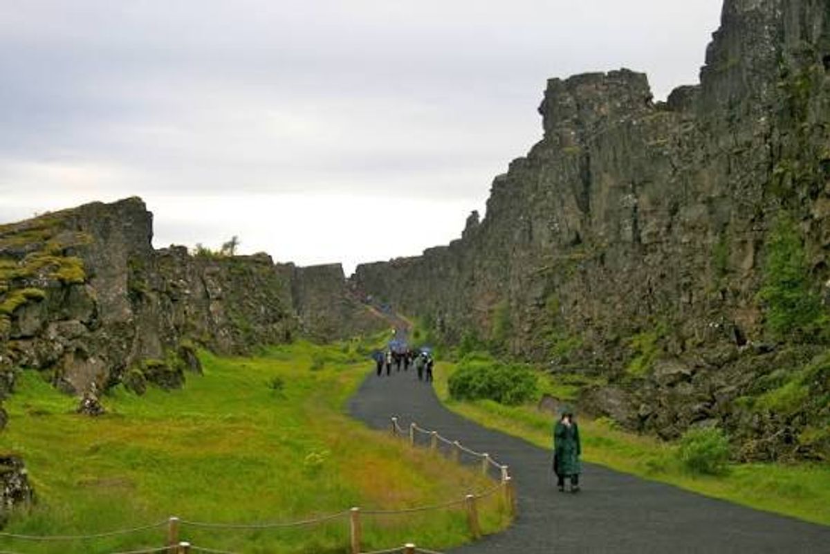 Almannagjá in south-iceland — photo 3