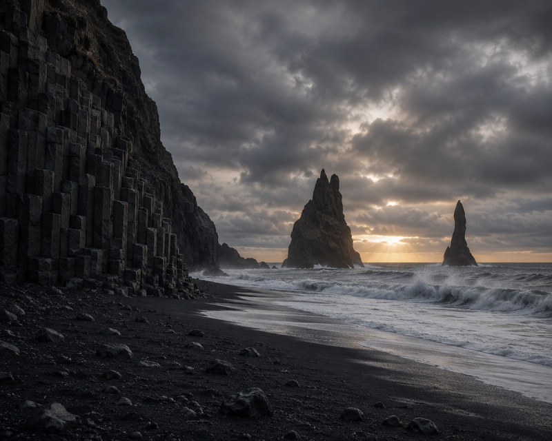Reynisdrangar – Trolls Turned to Stone