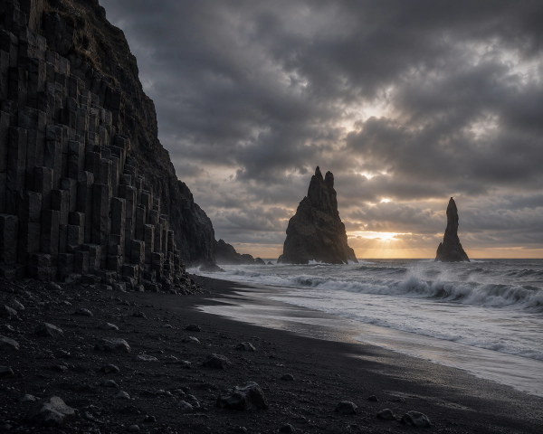 Reynisdrangar – Trolls Turned to Stone
