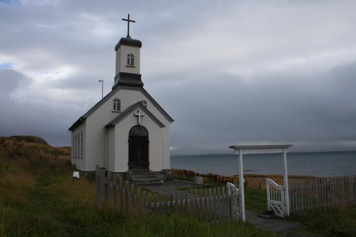 Staðarfellskirkja in west-iceland