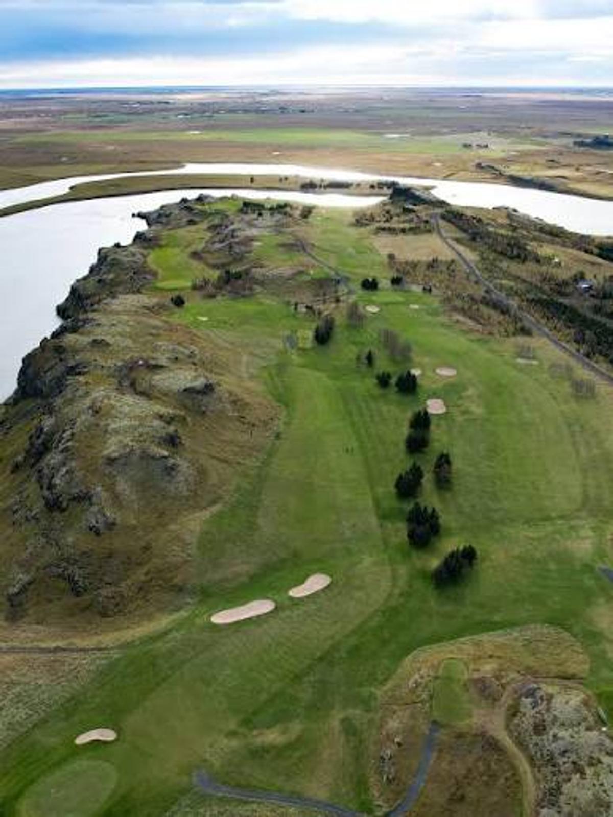 Kiðjaberg Golf Club in south-iceland