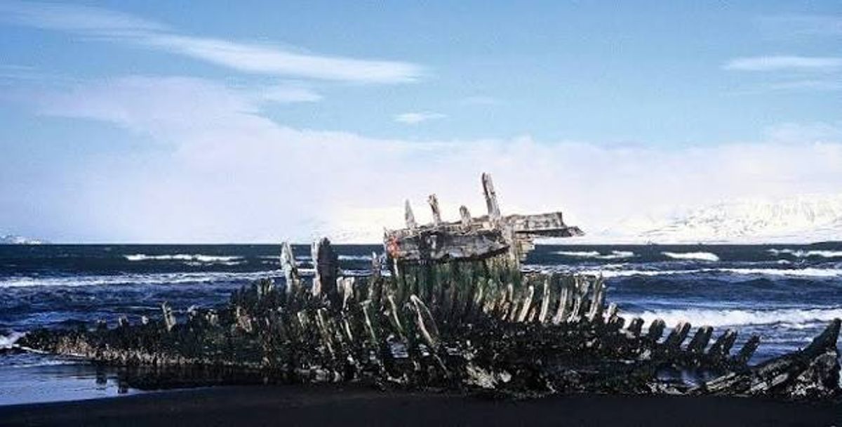 Naufragio del Ernan in north-iceland — photo 2