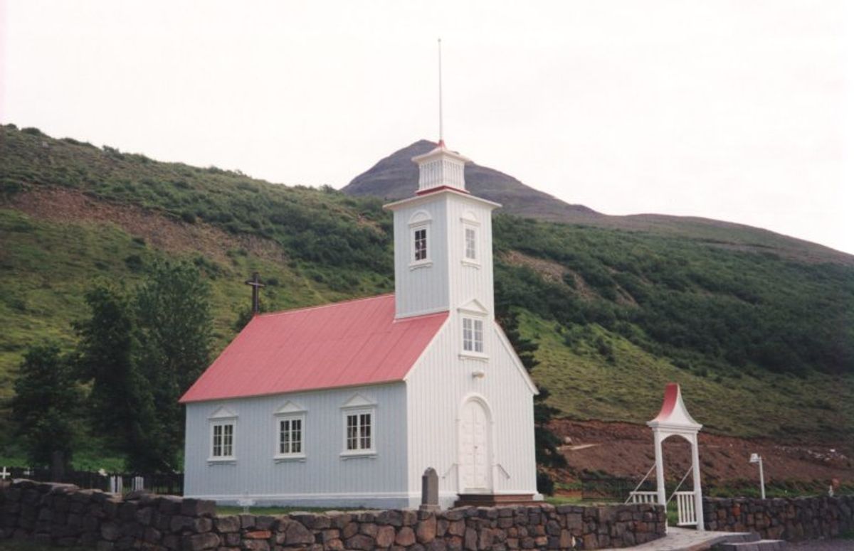 Laufáskirkja in north-iceland — photo 2