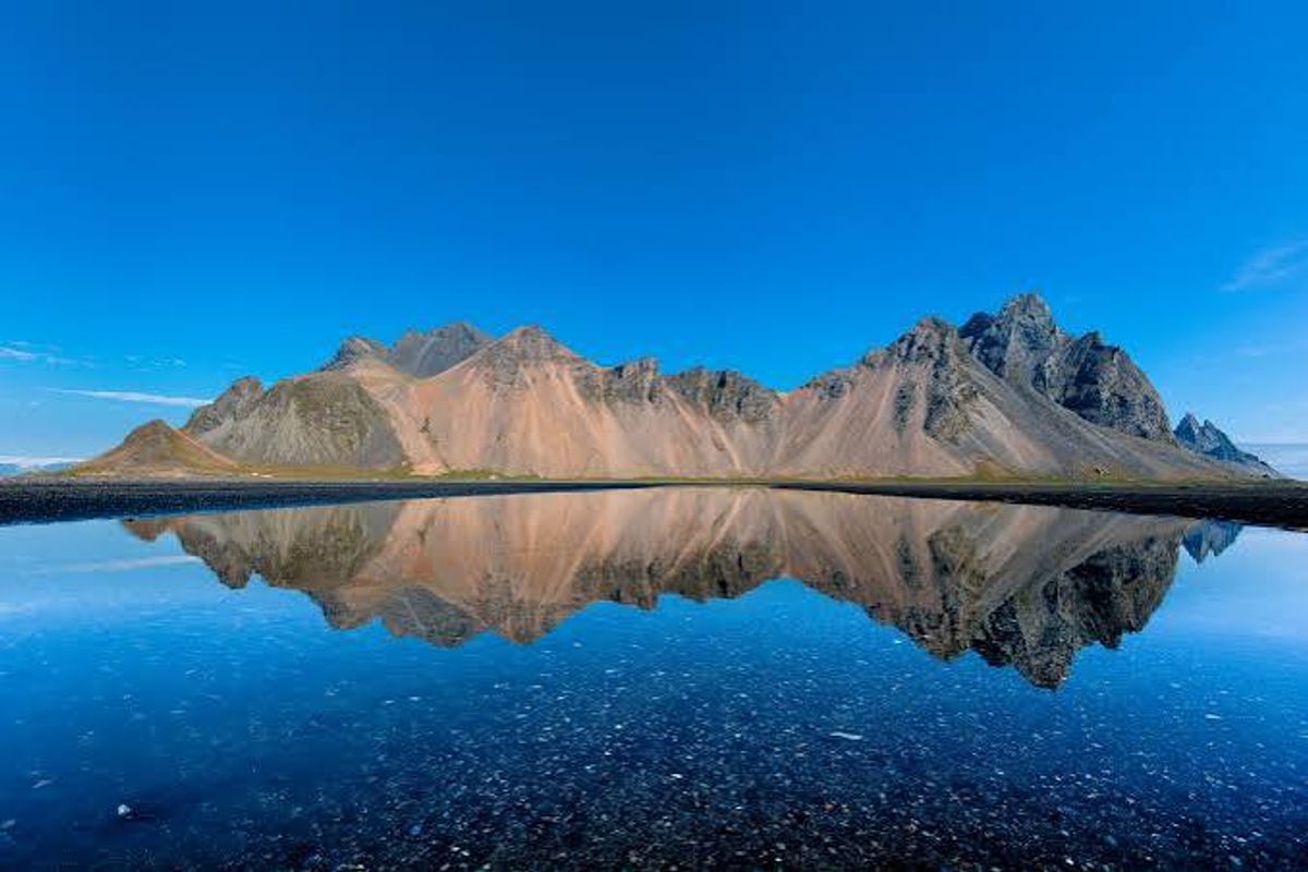 Vesturhorn in east-iceland — photo 3