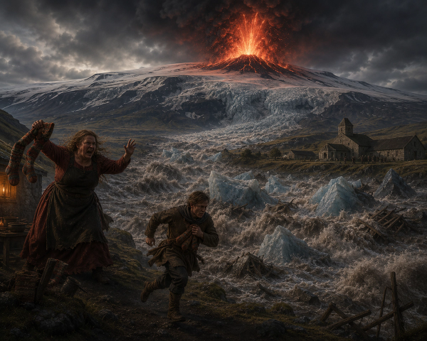 Katla Volcano Legend