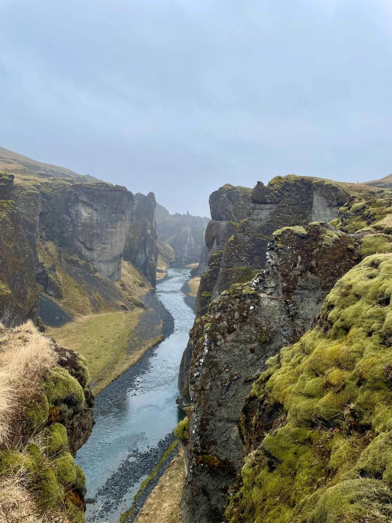 Fjaðrárgljúfur Canyon