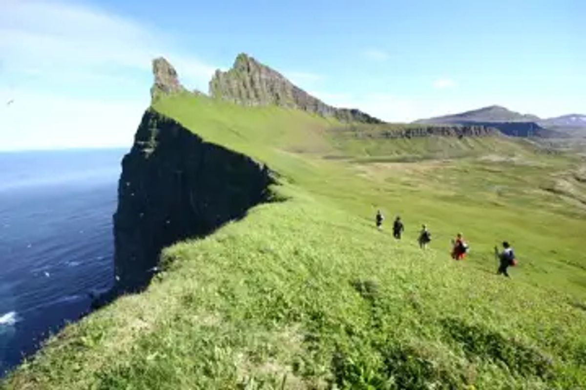 Hælavíkurbjarg in westfjords