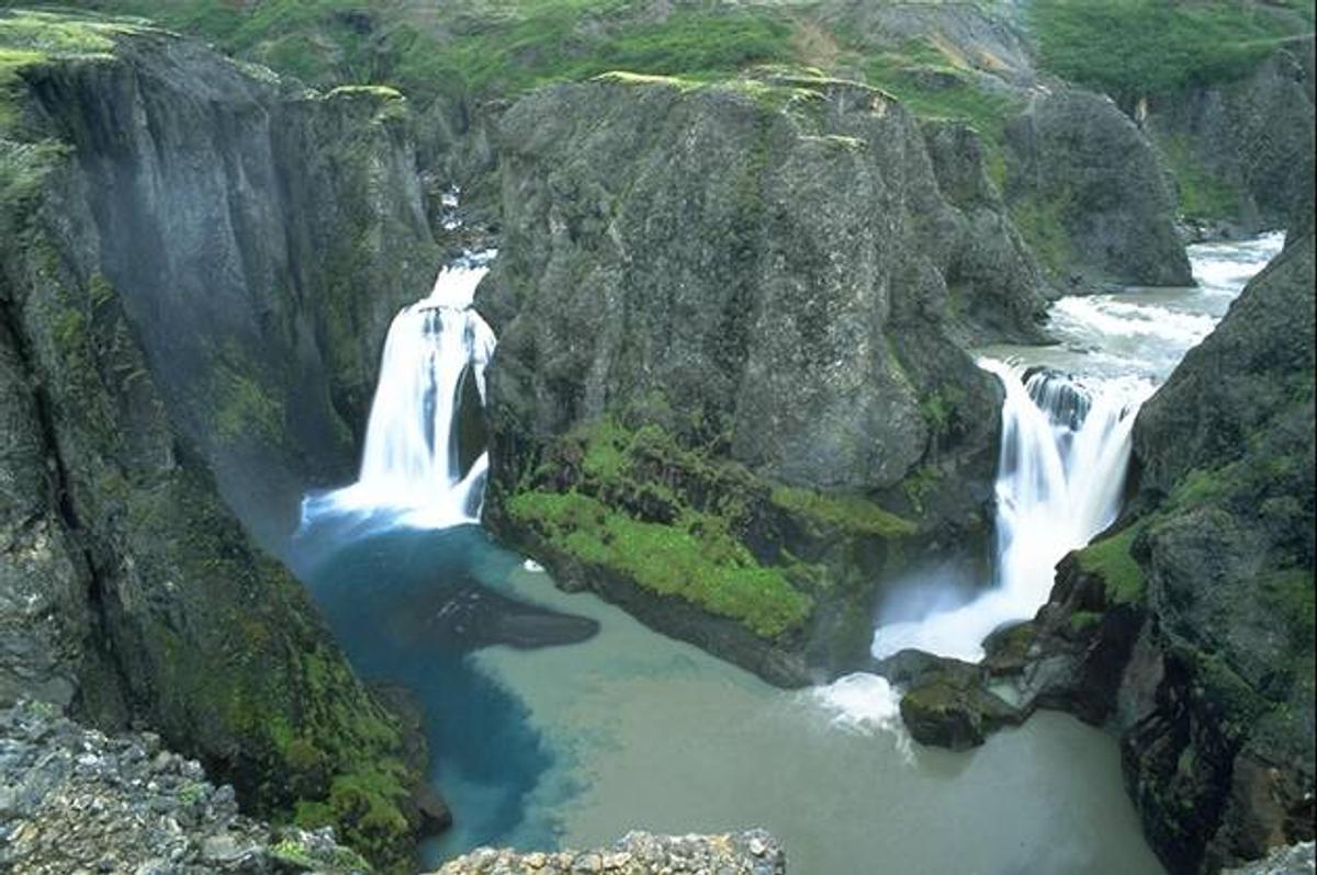 Núpsárfoss in south-iceland