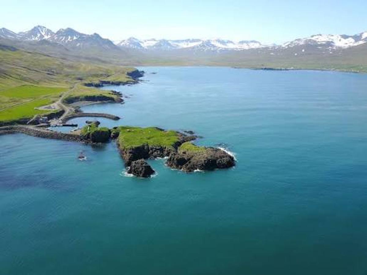 Hafnarhólmi in east-iceland