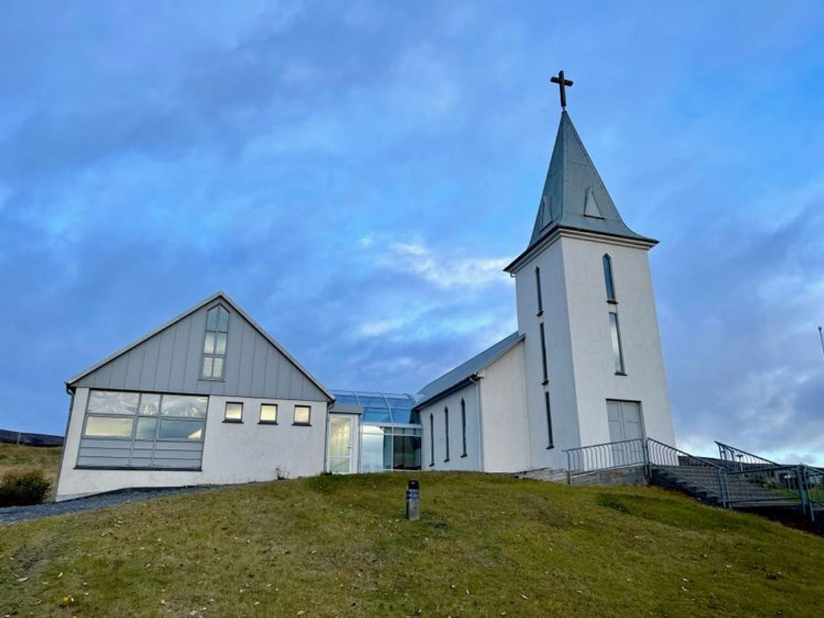 Hvammstangakirkja in north-iceland
