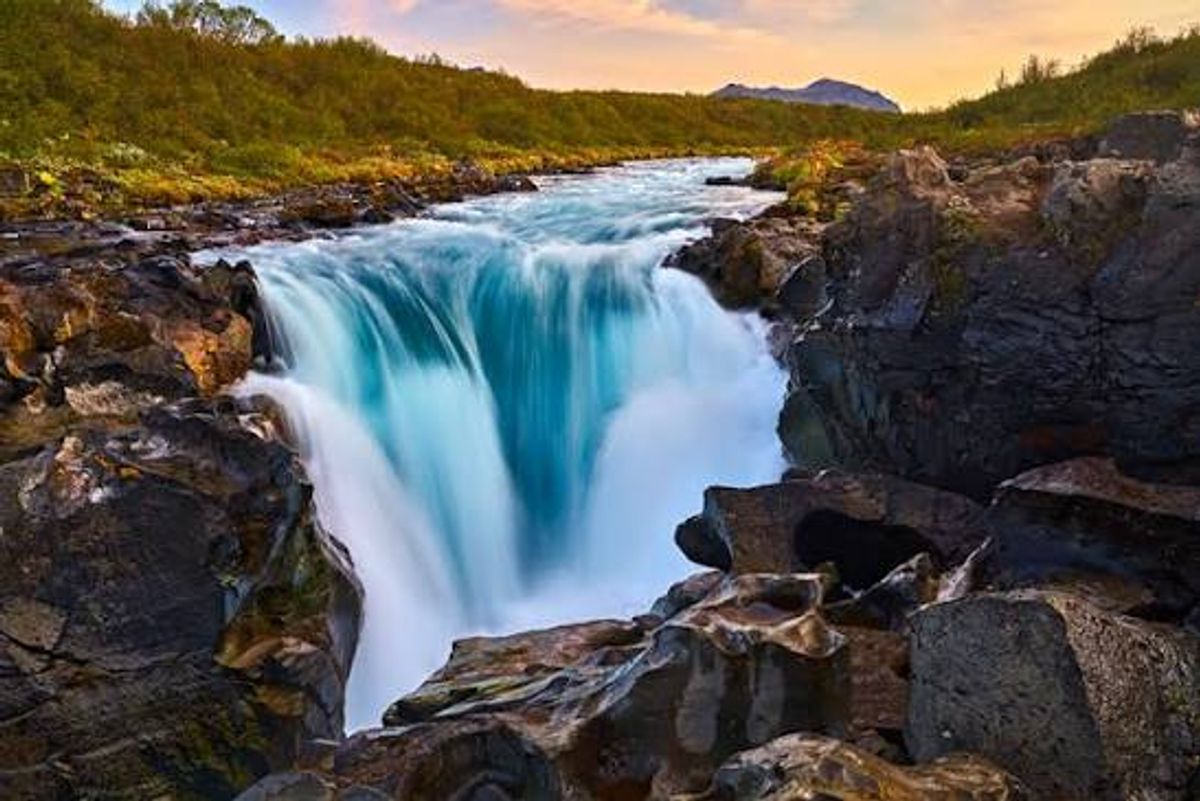 Hlauptungufoss in golden-circle — photo 1