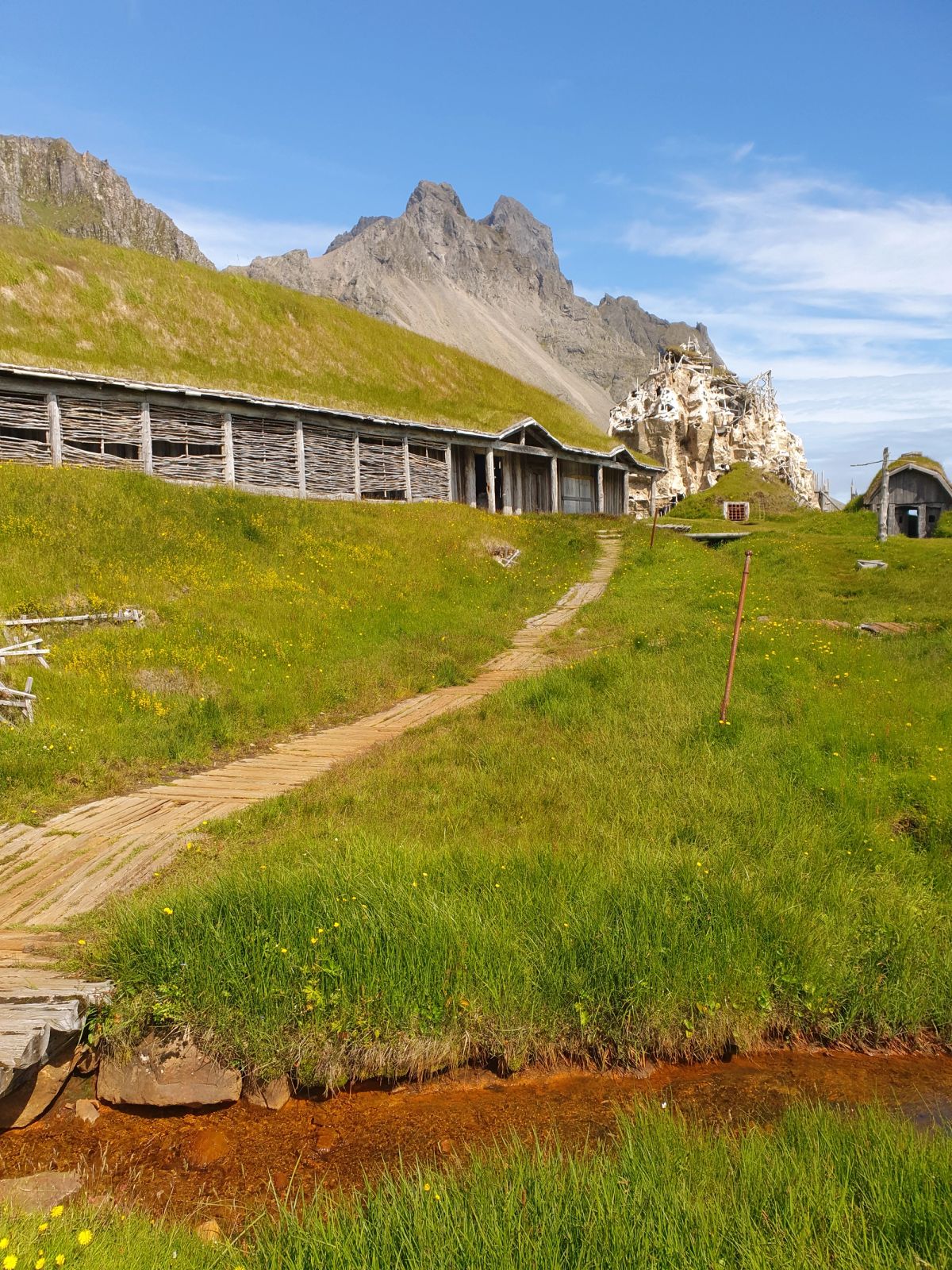 Viking Village Movie Set, Stokksnes Peninsula, Iceland photo 3