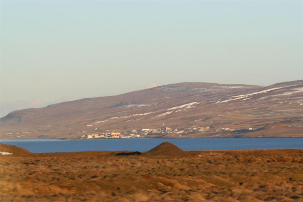 Miðfjörður in north-iceland