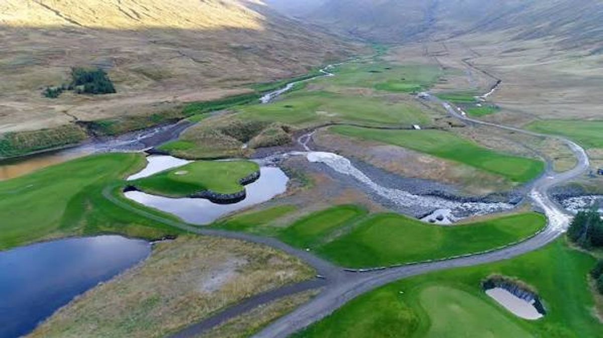 Siglufjörður Golf Club in north-iceland