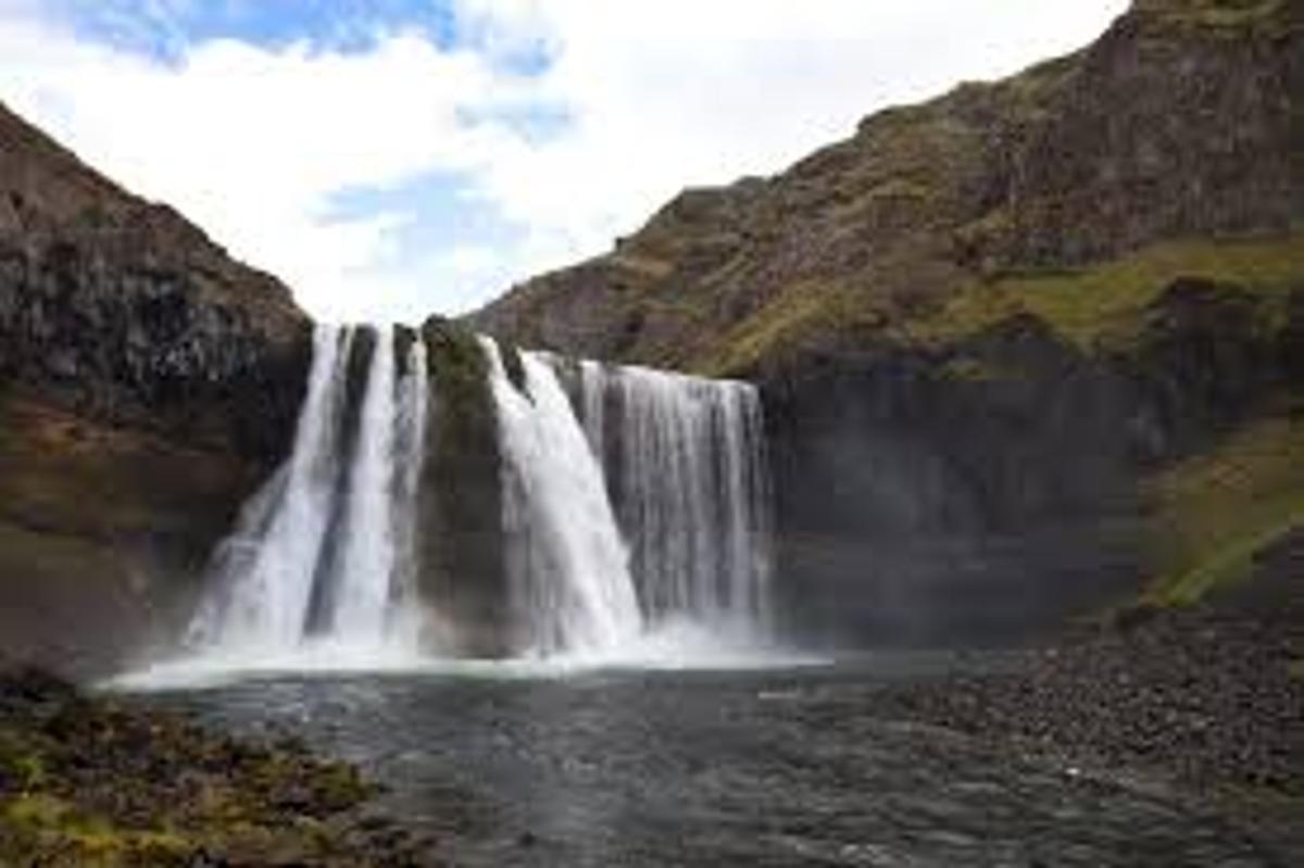 Dalsfoss in north-iceland