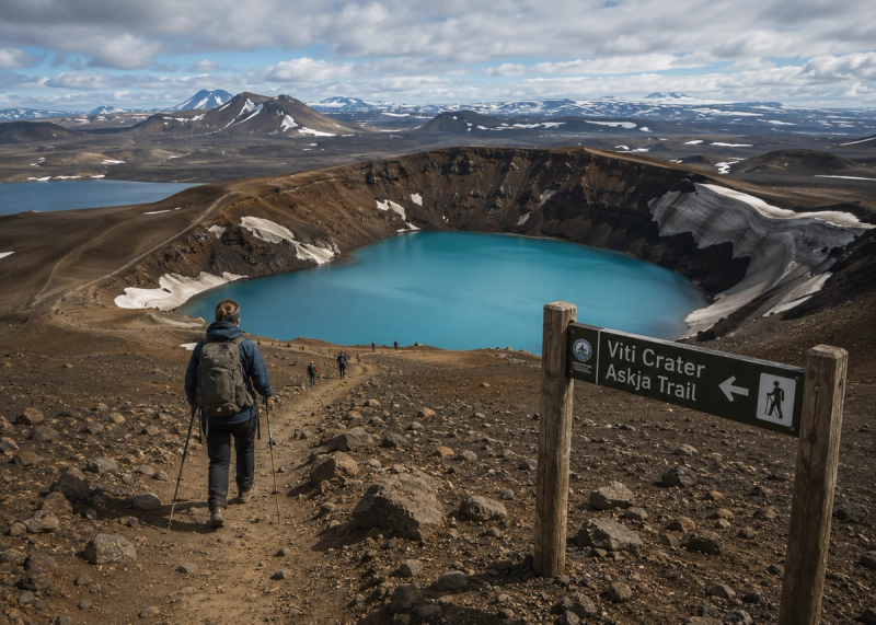 Viti Crater Askja Trail