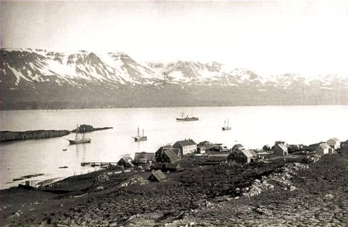 Islandeses que partieron de Vopnafjörður hacia el Nuevo Mundo in east-iceland — photo 1