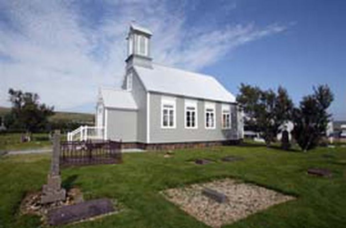 Reykholtskirkja - eldri in west-iceland — photo 2