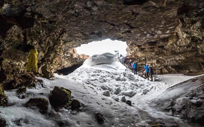Lofthellir Lava Cave