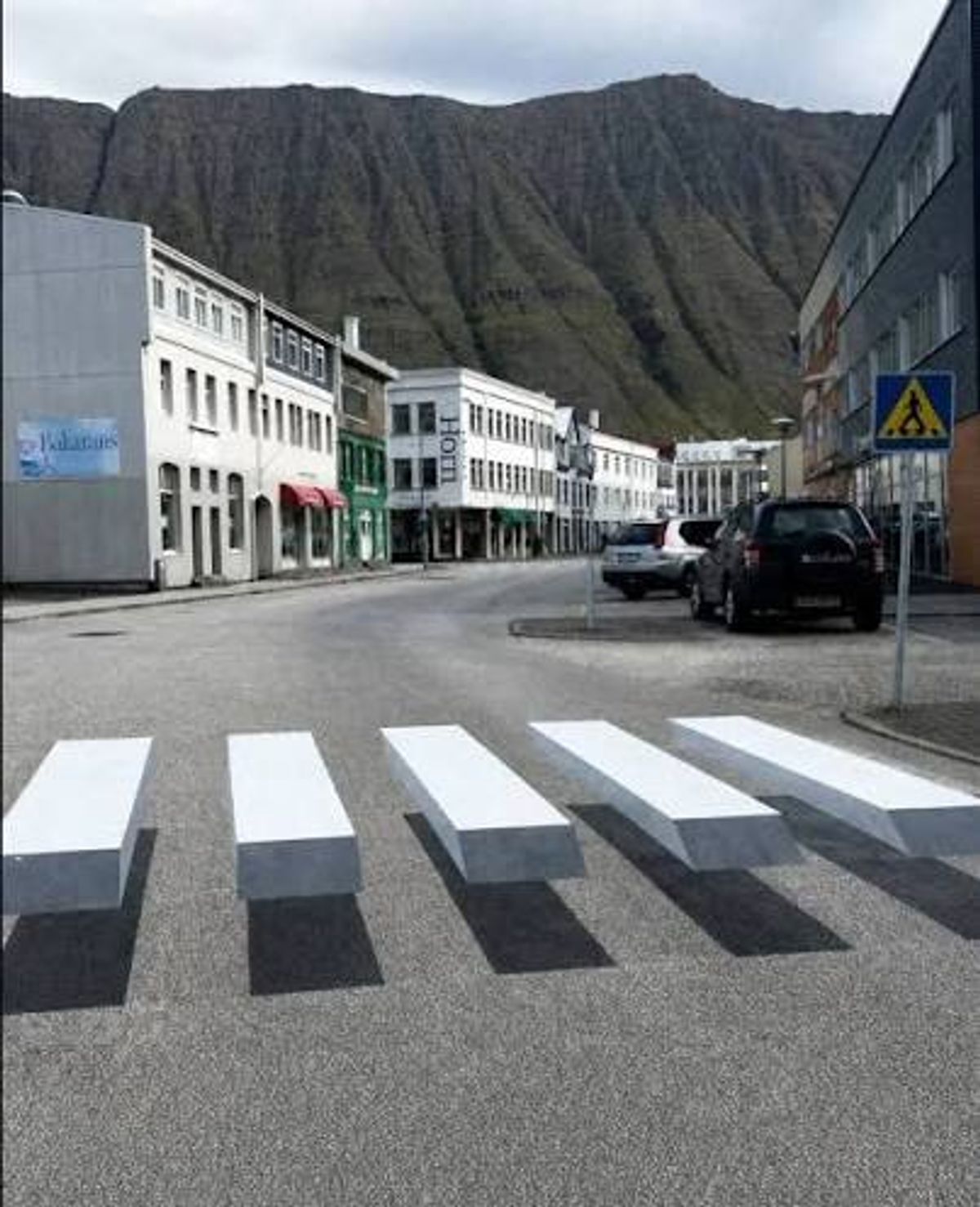 3D pedestrian crossing