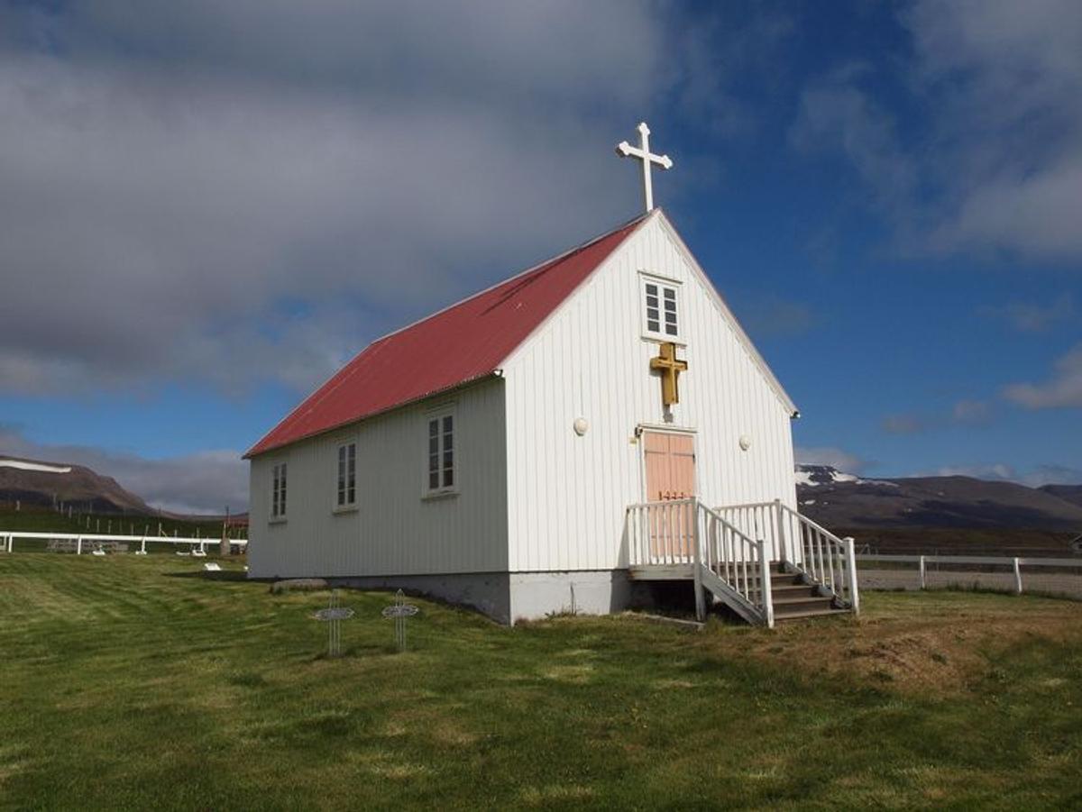 Hofskirkja á Skagaströnd in north-iceland