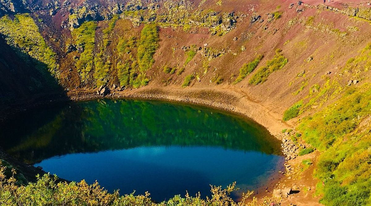 Kerið Crater Lake in south-iceland — photo 4
