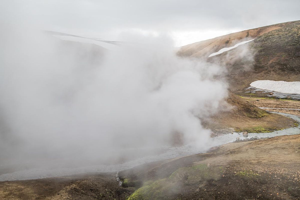 Stórihver in highlands — photo 1