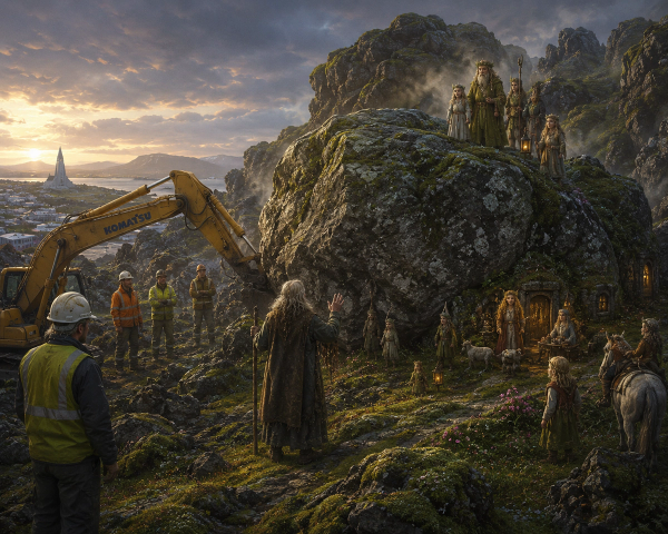 Elves and the Hidden People (Huldufólk)