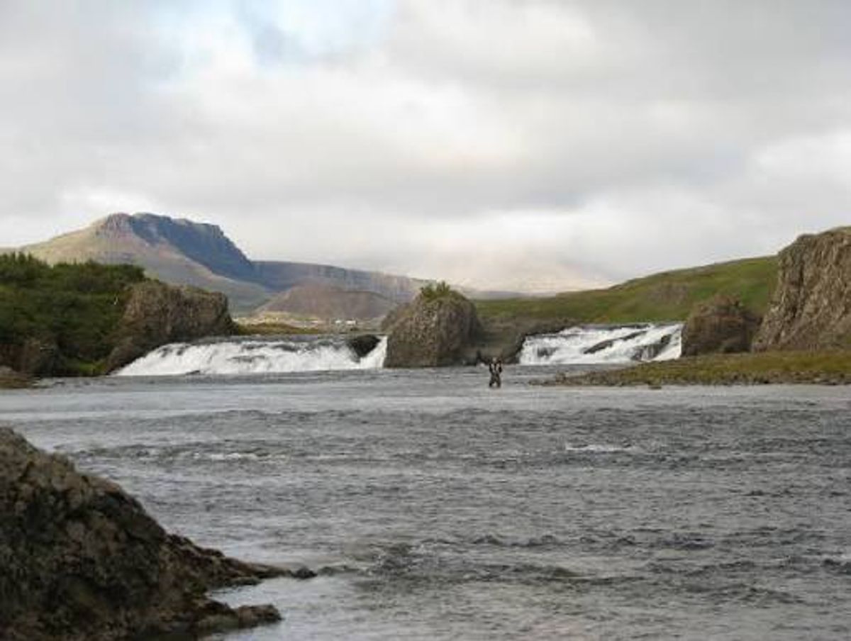 Laxfoss in west-iceland — photo 1