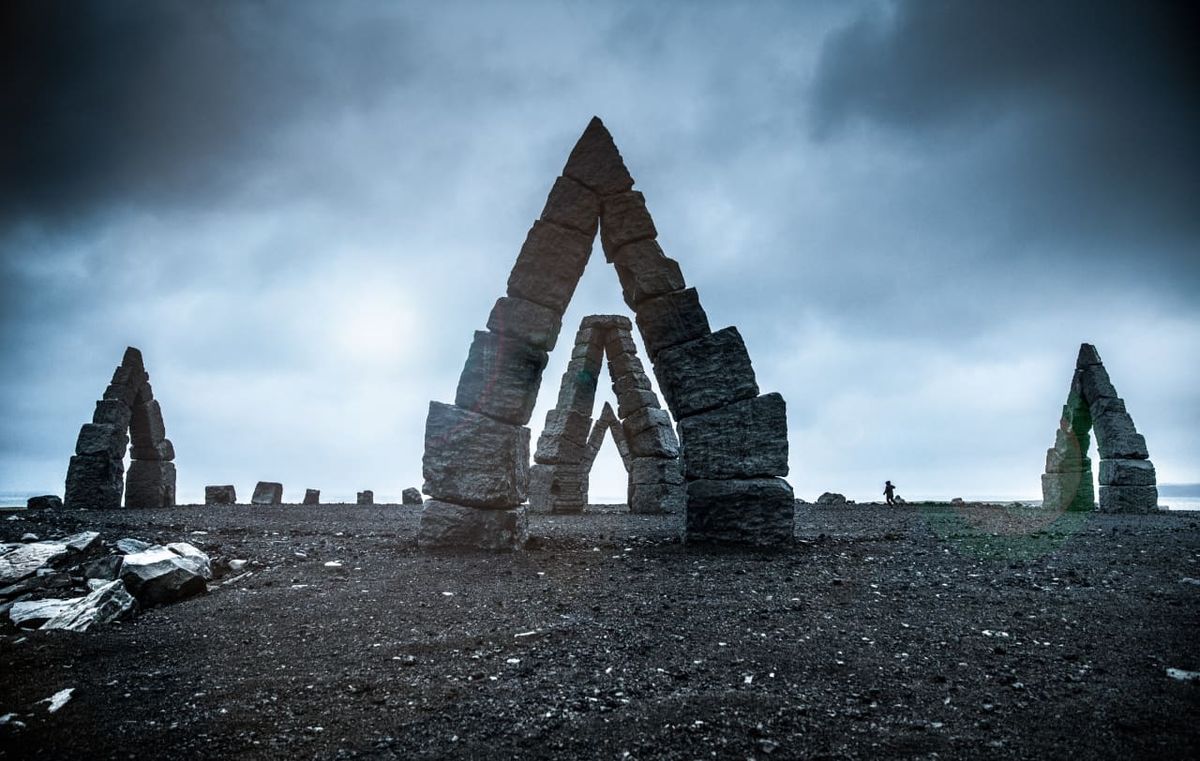 Henge Ártico (Heimskautsgerðið) in north-iceland — photo 2